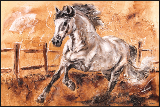 Main image 04-06 Pferdegemälde Kerstin Tschech – Galerie Kunstdruck