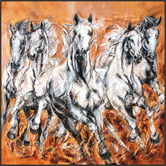 Main image 05-61 Pferdegemälde Kerstin Tschech – Galerie Kunstdruck