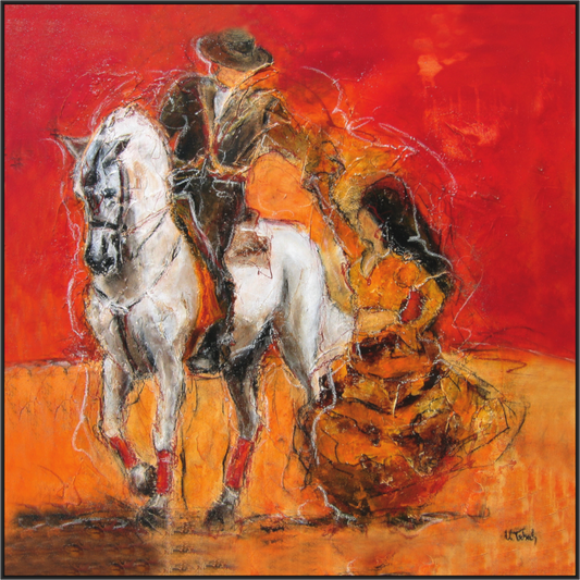 Main image 05-22 Pferdegemälde Kerstin Tschech – Galerie Kunstdruck