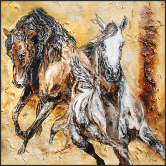 Main image 05-60 Pferdegemälde Kerstin Tschech – Galerie Kunstdruck
