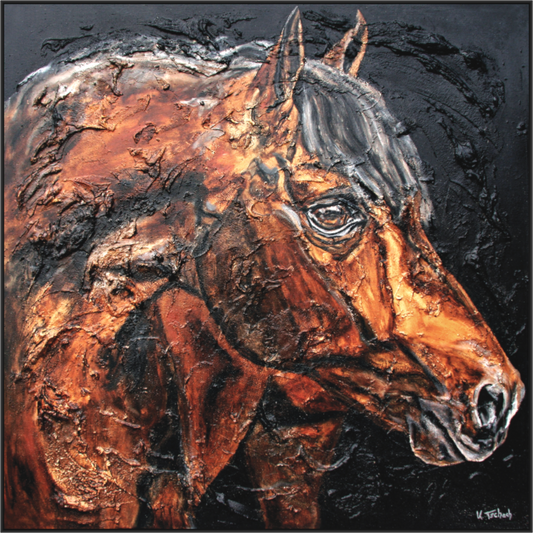 Main image 05-31 Pferdegemälde Kerstin Tschech – Galerie Kunstdruck
