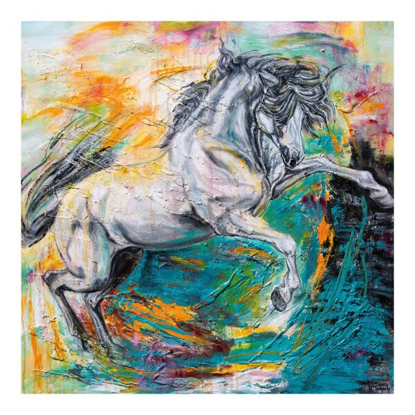 05-43 | Kerstin Tschech | Pferdegemälde | Galerie-Leinwanddruck (4 cm)