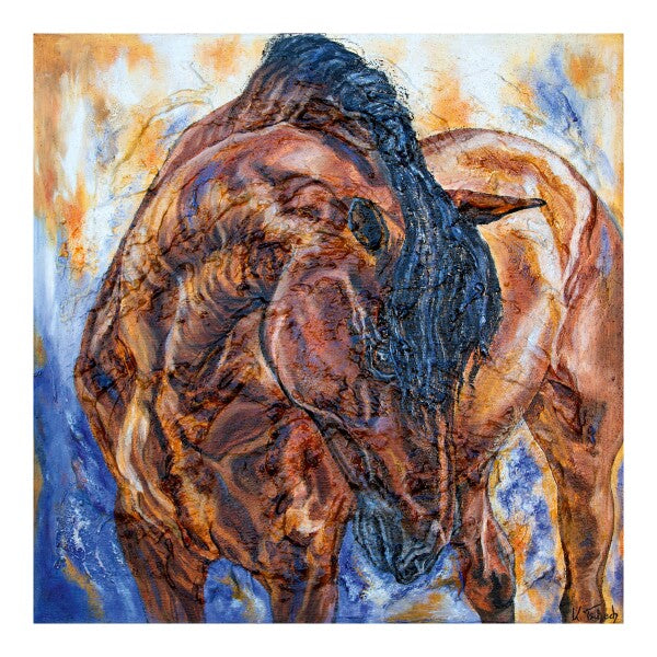05-49 | Kerstin Tschech | Pferdegemälde | Galerie-Leinwanddruck (4 cm)