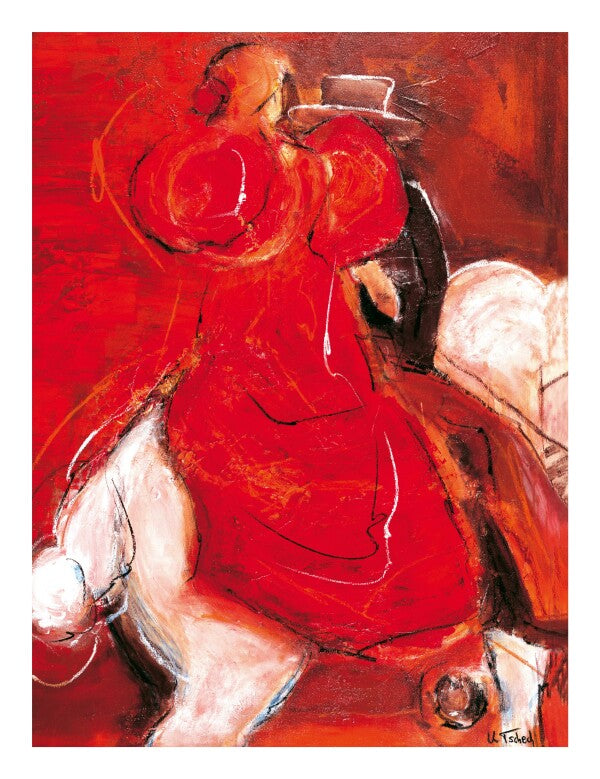 06-14 | Kerstin Tschech | Pferdegemälde | Galerie-Leinwanddruck (4 cm)