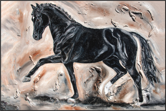 Main image 04-39 Pferdegemälde Kerstin Tschech – Galerie Kunstdruck