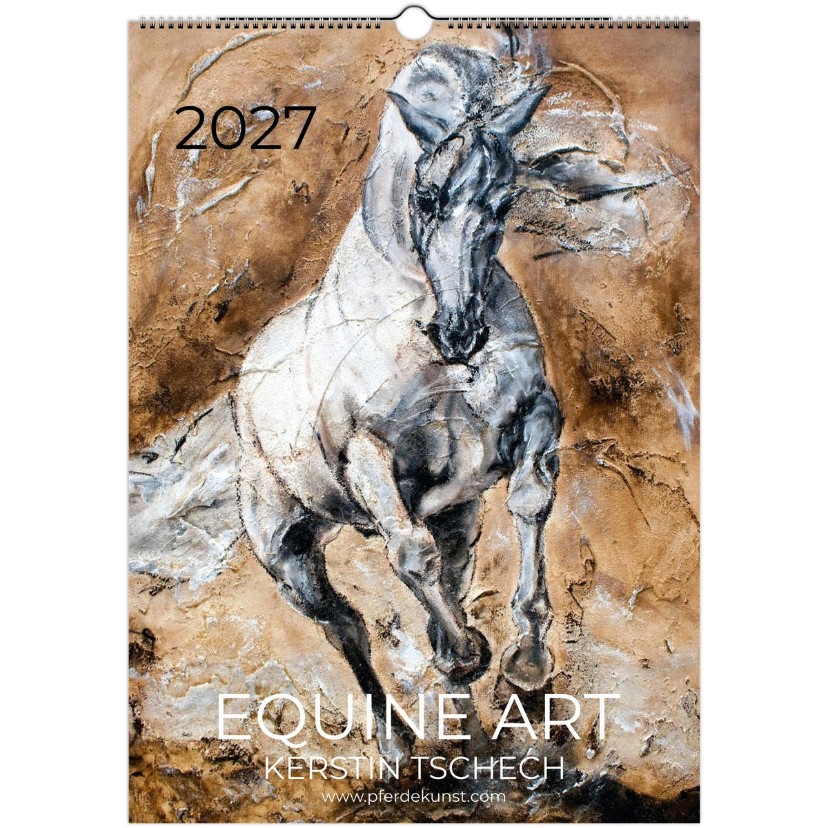 EQUINE ART Exklusiver Pferde-Kunstkalender von Kerstin Tschech. Hochwertiger Pferdewandkalender mit edlen Pferdemotiven und Kunstdrucken für Pferdeliebhaber.