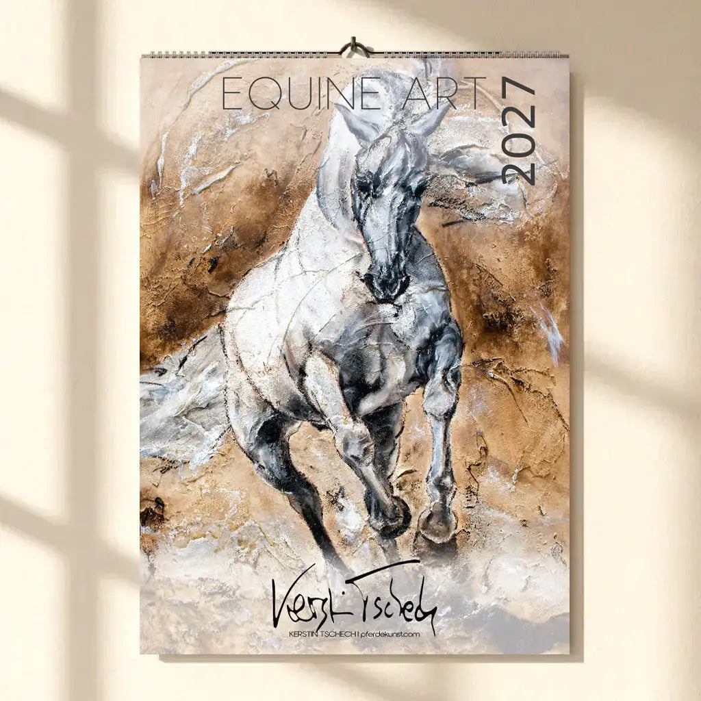 EQUINE ART Pferdekalender 2027: Hochwertiger Pferdewandkalender und Pferdekunstkalender von Kerstin Tschech online kaufen.