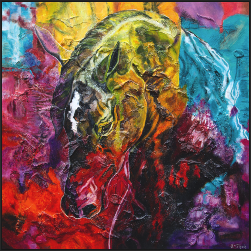 Main image 05-43 Pferdegemälde Kerstin Tschech – Galerie Kunstdruck
