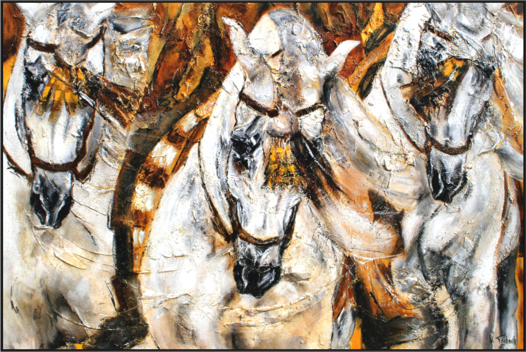 Main image 04-05 Pferdegemälde Kerstin Tschech – Galerie Kunstdruck