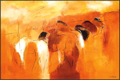Main image 04-15 Pferdegemälde Kerstin Tschech – Galerie Kunstdruck