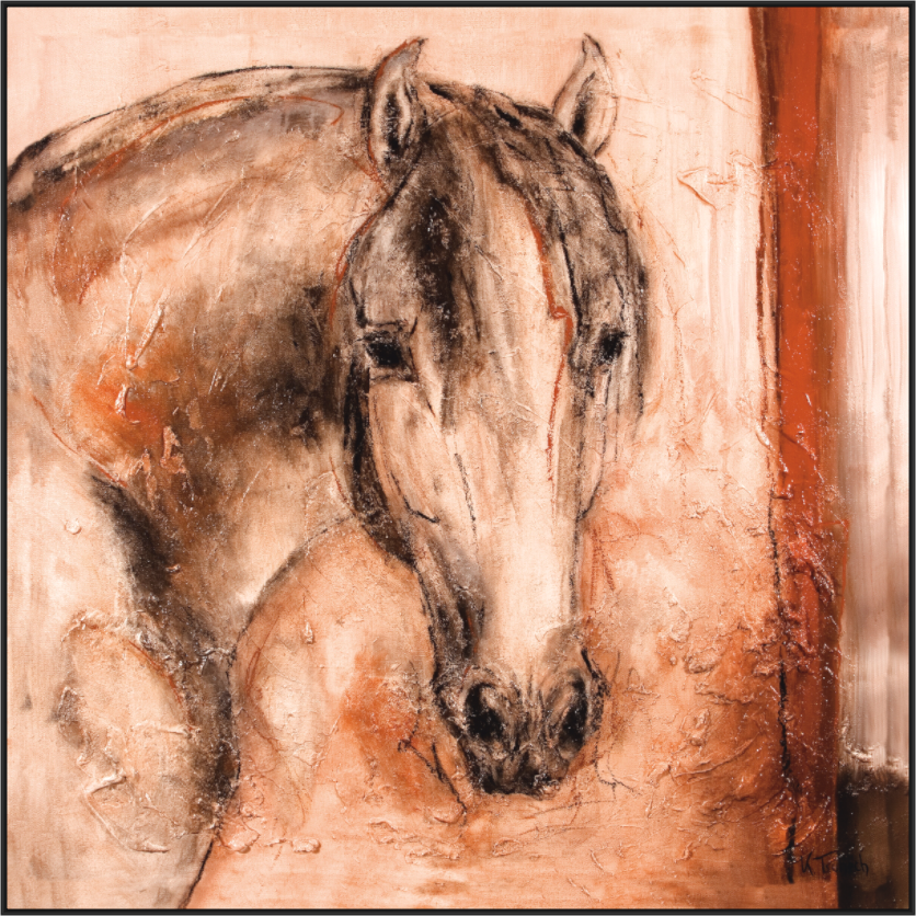 Main image 05-16 Pferdegemälde Kerstin Tschech – Galerie Kunstdruck