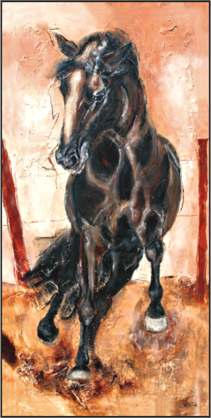 Main image 01-07 Pferdegemälde Kerstin Tschech – Galerie Kunstdruck