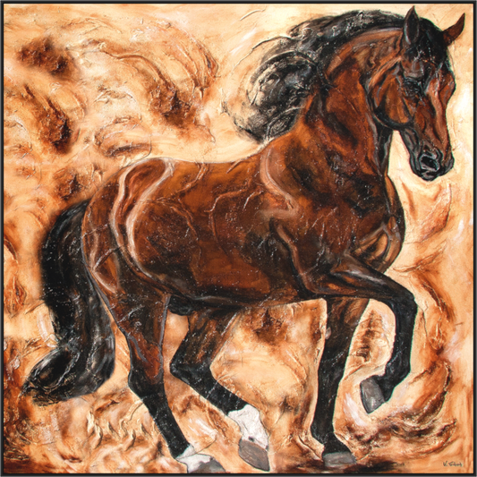 Main image 05-52 Pferdegemälde Kerstin Tschech – Galerie Kunstdruck