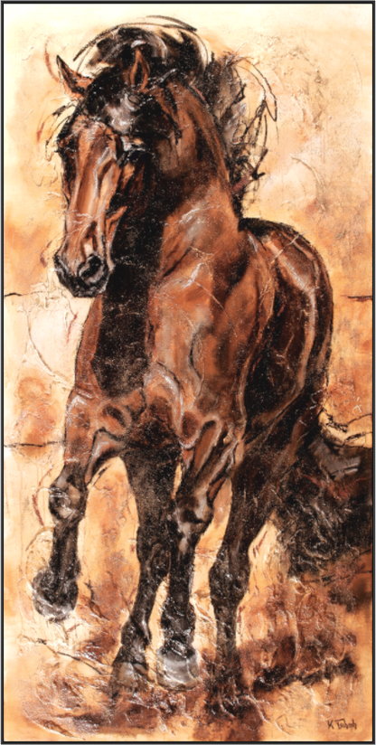 Main image 01-18 Pferdegemälde Kerstin Tschech – Galerie Kunstdruck