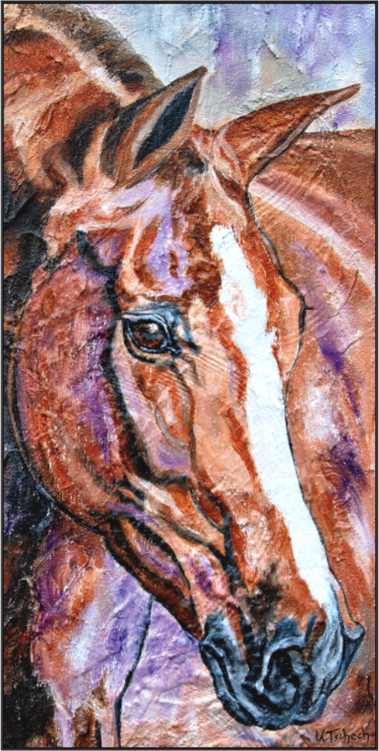 Main image 01-61 Pferdegemälde Kerstin Tschech – Galerie Kunstdruck