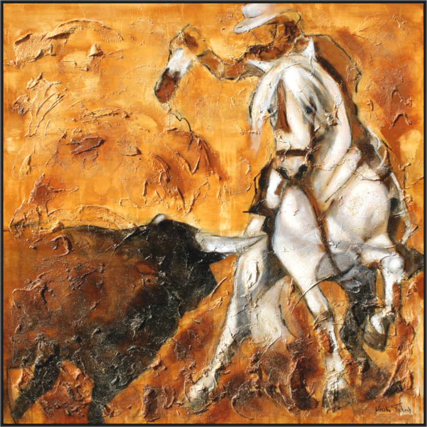 Main image 05-56 Pferdegemälde Kerstin Tschech – Galerie Kunstdruck