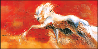 Main image 02-04 Pferdegemälde Kerstin Tschech – Galerie Kunstdruck