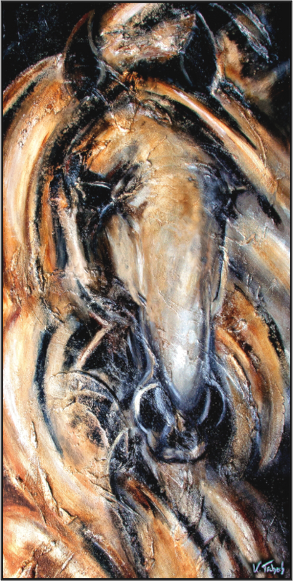 Main image 01-57 Pferdegemälde Kerstin Tschech – Galerie Kunstdruck