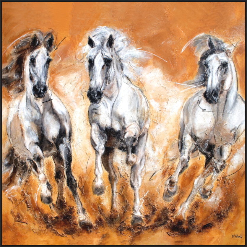 Main image 05-58 Pferdegemälde Kerstin Tschech – Galerie Kunstdruck