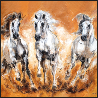 Main image 05-58 Pferdegemälde Kerstin Tschech – Galerie Kunstdruck