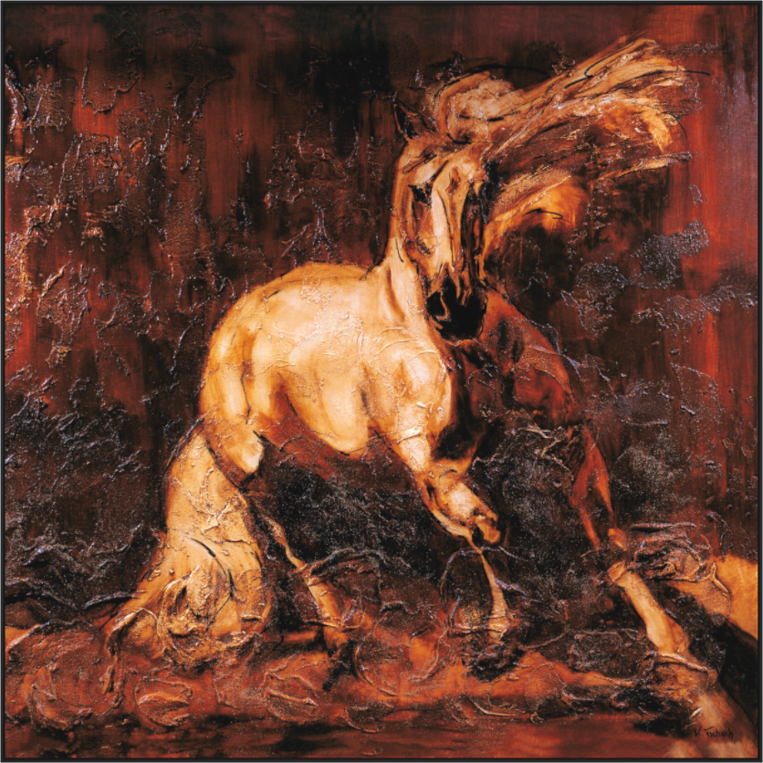 Main image 05-57 Pferdegemälde Kerstin Tschech – Galerie Kunstdruck