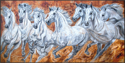 Main image 02-41 Pferdegemälde Kerstin Tschech – Galerie Kunstdruck