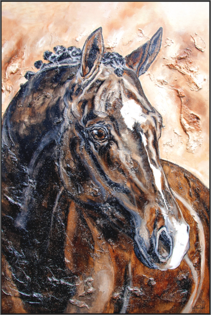 Main image 04-43 Pferdegemälde Kerstin Tschech – Galerie Kunstdruck