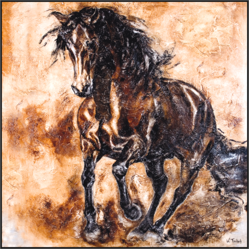 Main image 05-59 Pferdegemälde Kerstin Tschech – Galerie Kunstdruck