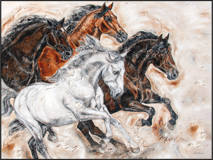Main image 06-31 Pferdegemälde Kerstin Tschech – Galerie Kunstdruck
