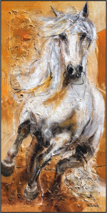 Main image 01-15 Pferdegemälde Kerstin Tschech – Galerie Kunstdruck