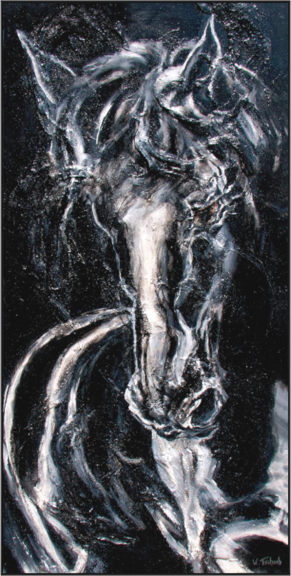Main image 01-54 Pferdegemälde Kerstin Tschech – Galerie Kunstdruck
