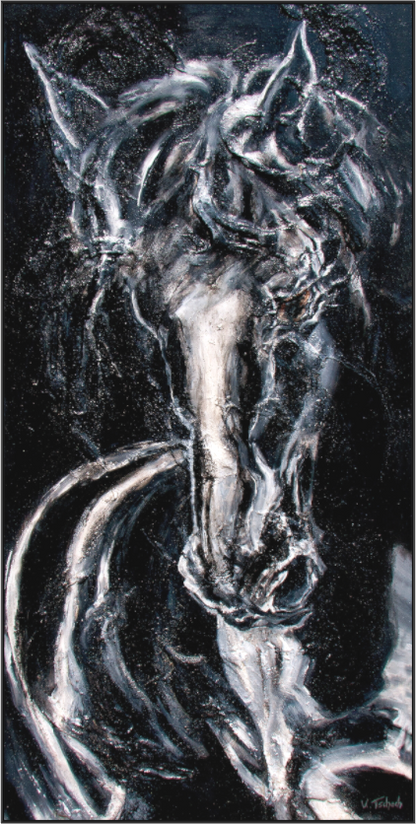 Main image 01-54 Pferdegemälde Kerstin Tschech – Galerie Kunstdruck