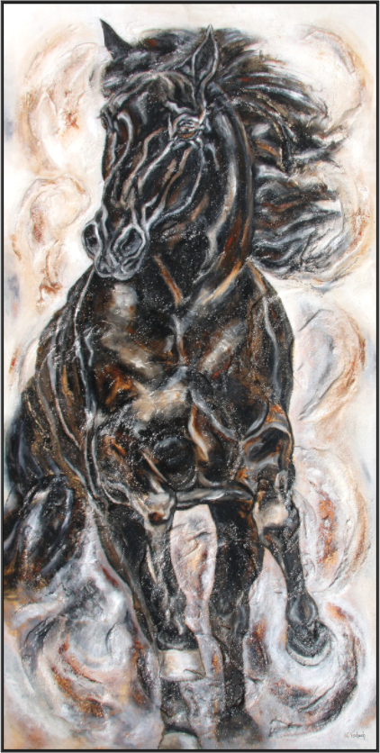 Main image 01-28 Pferdegemälde Kerstin Tschech – Galerie Kunstdruck