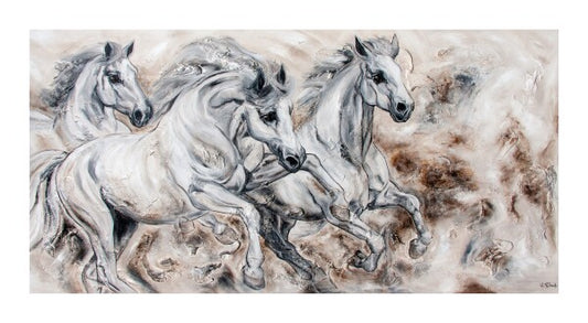 02-35 | Kerstin Tschech | Pferdegemälde | Galerie-Leinwanddruck (4 cm)