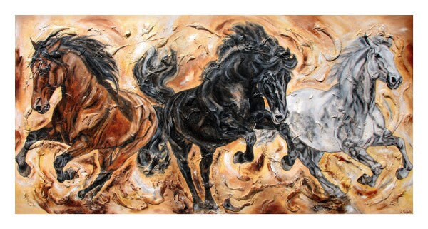 02-29 | Kerstin Tschech | Pferdegemälde | Galerie-Leinwanddruck (4 cm)