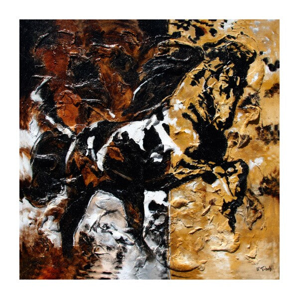 05-04 | Kerstin Tschech | Pferdegemälde | Galerie-Leinwanddruck (4 cm)