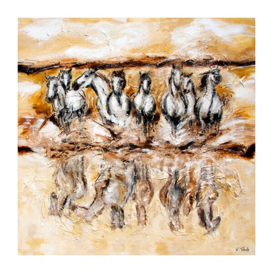 05-15 | Kerstin Tschech | Pferdegemälde | Galerie-Leinwanddruck (4 cm)