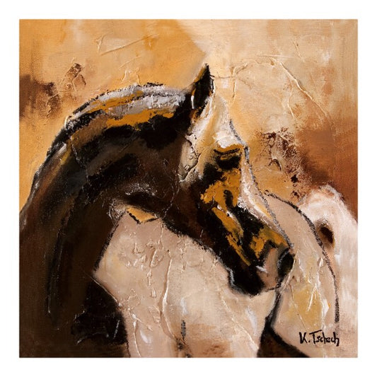 05-11 | Kerstin Tschech | Pferdegemälde | Galerie-Leinwanddruck (4 cm)