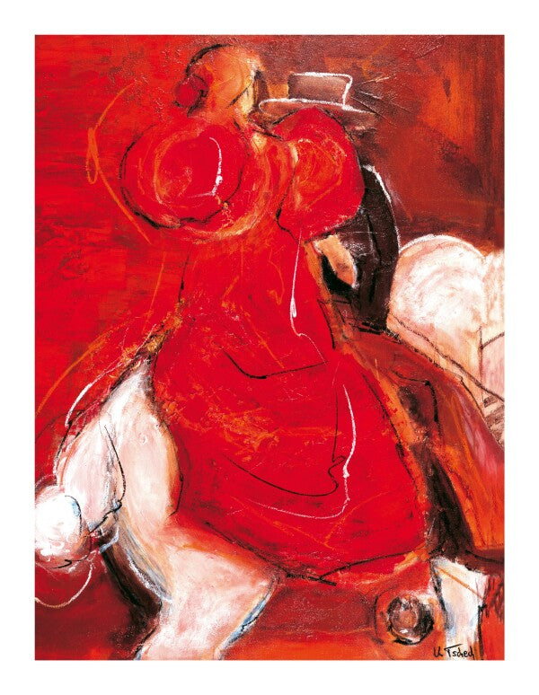 06-14 | Kerstin Tschech | Pferdegemälde | Galerie-Leinwanddruck (4 cm)