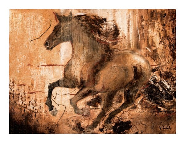 06-19 | Kerstin Tschech | Pferdegemälde | Galerie-Leinwanddruck (4 cm)
