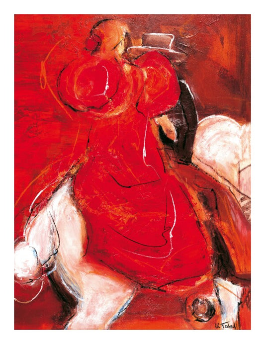 06-14 | Kerstin Tschech | Pferdegemälde | Galerie-Leinwanddruck (4 cm)