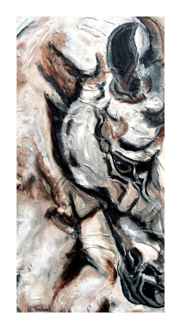 01-55 | Kerstin Tschech | Pferdegemälde | Galerie-Leinwanddruck (4 cm)