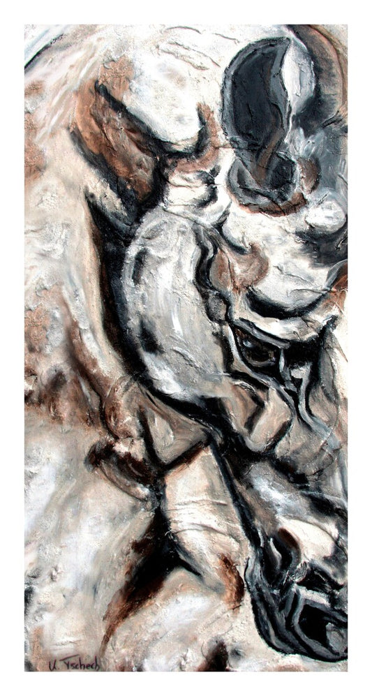 01-55 | Kerstin Tschech | Pferdegemälde | Galerie-Leinwanddruck (4 cm)