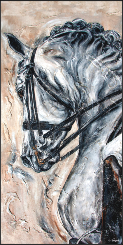 Main image 01-34 Pferdegemälde Kerstin Tschech – Galerie Kunstdruck