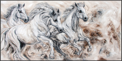 Main image 02-35 Pferdegemälde Kerstin Tschech – Galerie Kunstdruck