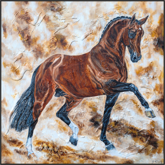 Main image 05-51 Pferdegemälde Kerstin Tschech – Galerie Kunstdruck