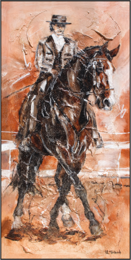 Main image 01-21 Pferdegemälde Kerstin Tschech – Galerie Kunstdruck