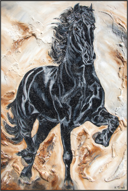 Main image 04-52 Pferdegemälde Kerstin Tschech – Galerie Kunstdruck