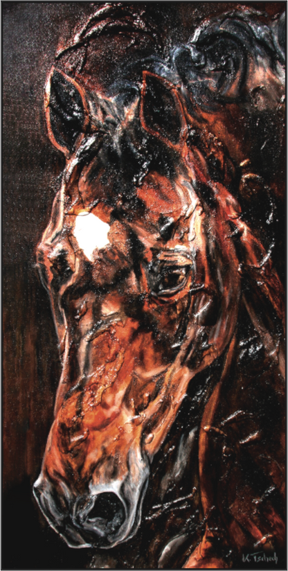 Main image 01-58 Pferdegemälde Kerstin Tschech – Galerie Kunstdruck