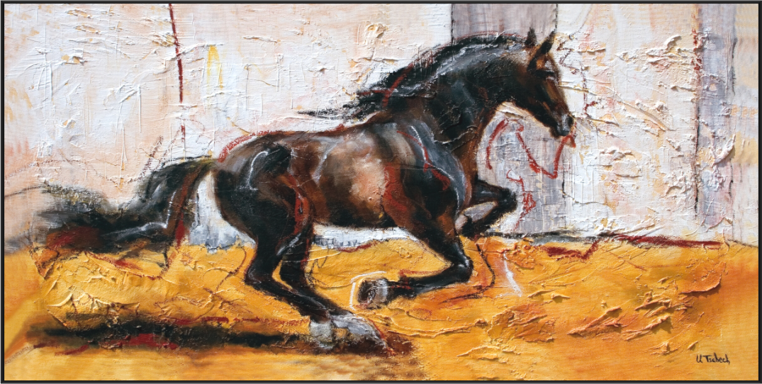 Main image 02-06 Pferdegemälde Kerstin Tschech – Galerie Kunstdruck